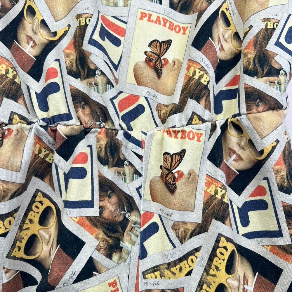 FILA X Playboy Photo Print Playsuit Size XS - Picture 5 of 7